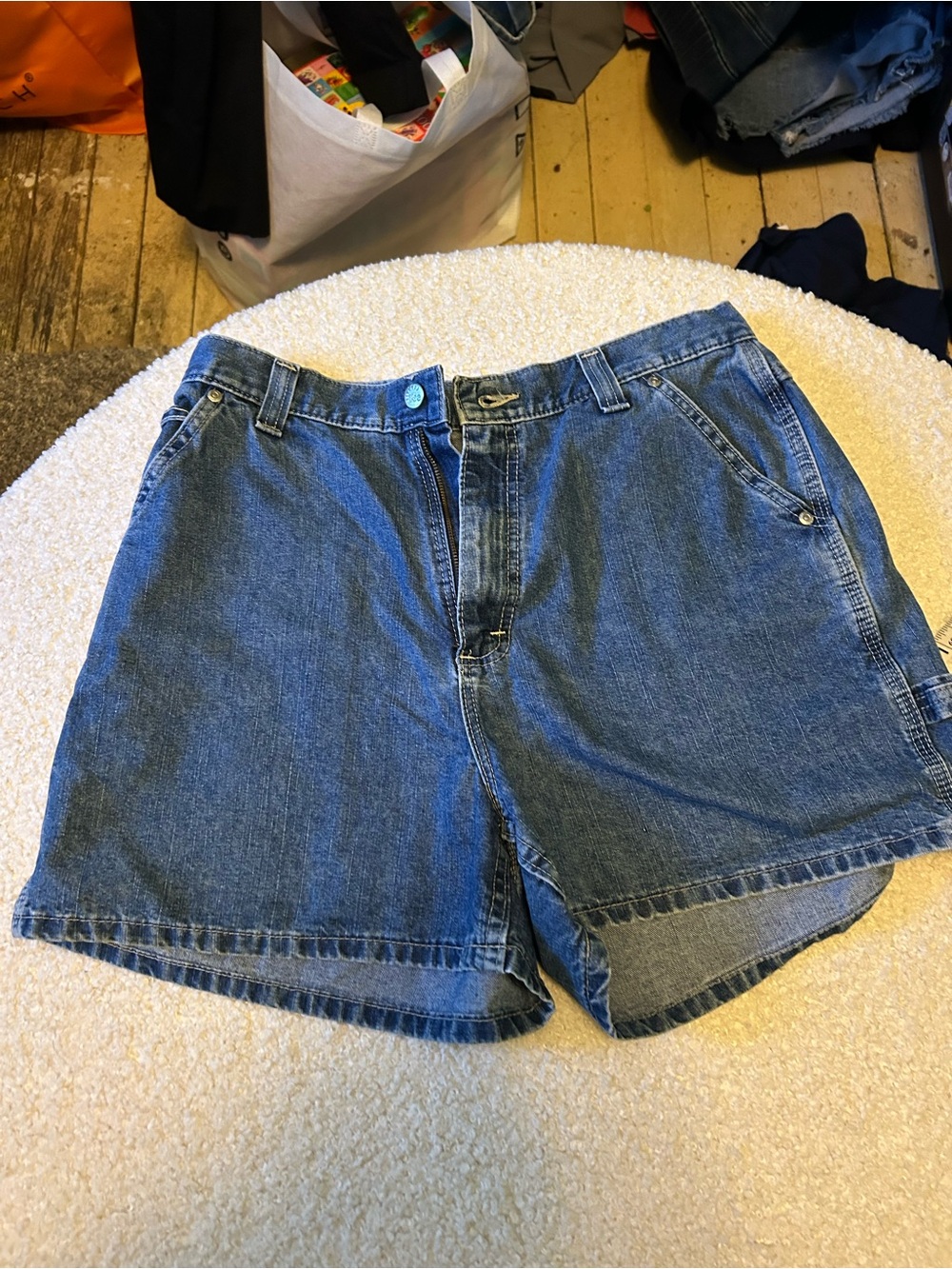 Lee Women's Denim Shorts in Blue